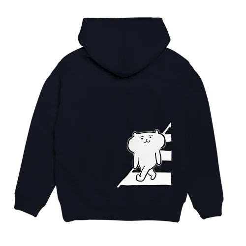 横断する猫さん Hoodie