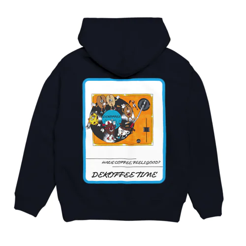 RECORD COFFEE DANCING Hoodie