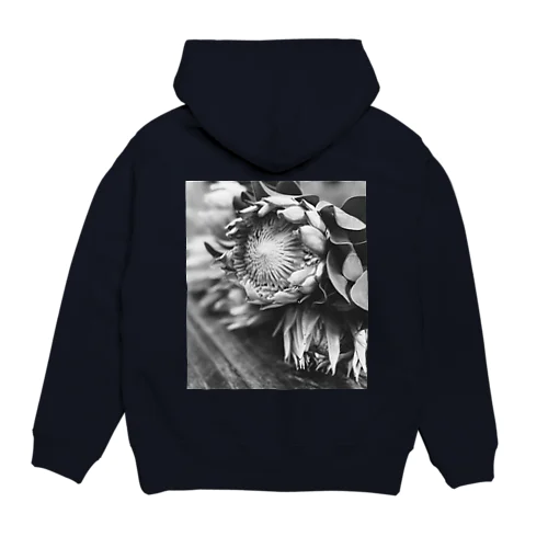 モノクロキングプロテア Hoodie