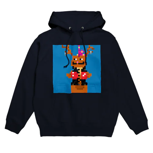 闘うトナカイ　パンク編 Hoodie