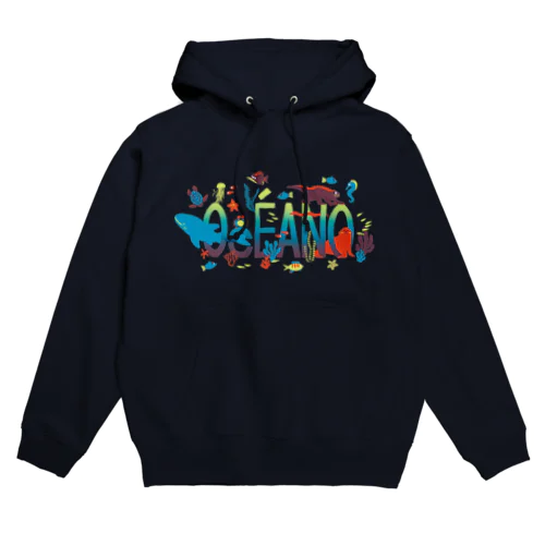 El Océano（背景透明） Hoodie