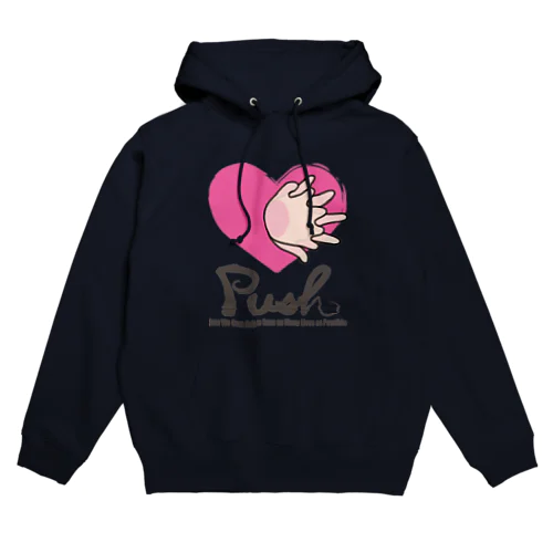 ハートのリレー Hoodie