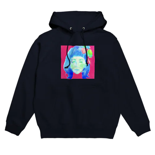 ピンク女子 Hoodie