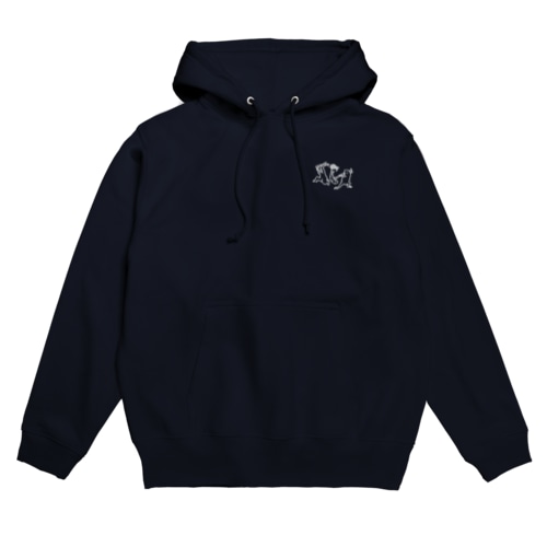 [ワンポイント]【ぎがといっしょ】《白線》 Hoodie