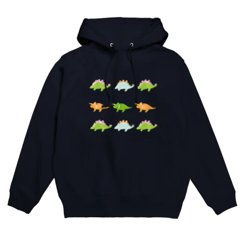 恐竜はんこ Hoodie