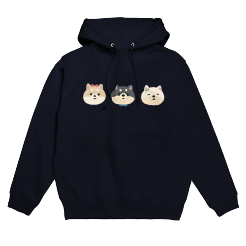 手書き風柴犬イラスト Hoodie