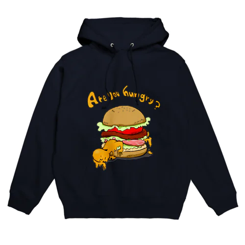 ハンバーガー食べる？ Hoodie