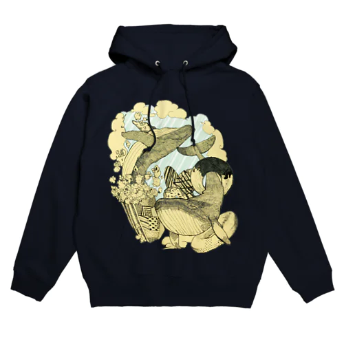 ポップクジラッツ（キャラメルチーズ） Hoodie