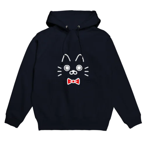 どんネコさん　フェイスアップ Hoodie