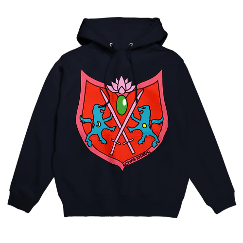 エンブレムアカ Hoodie