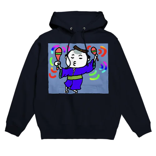 サムライちゃん★ユルユルダスシング！ Hoodie