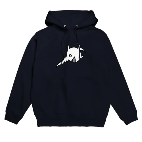 笑うノコギリザメ Hoodie