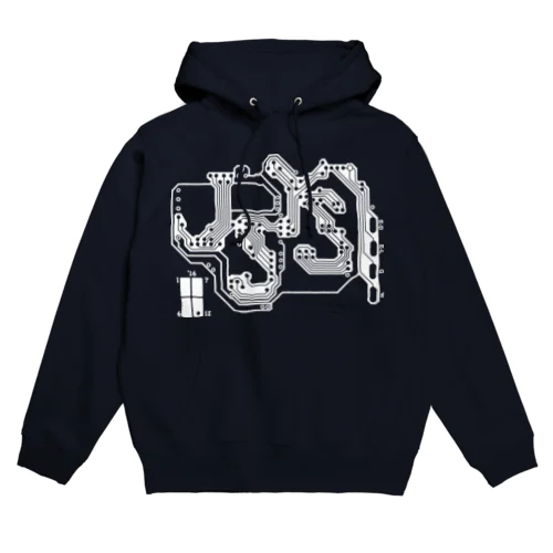 基盤JSYSwhite Hoodie