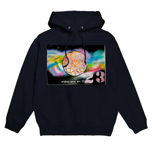 【NO.23 treasure 〜original spray art〜】 Hoodie