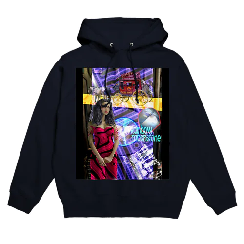 パワーストーン「レインボームーンストーン」 Hoodie