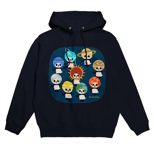 カブリモノ太陽系パンダ Hoodie