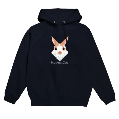 ぴょこっとミニレッキスさん／白文字 Hoodie