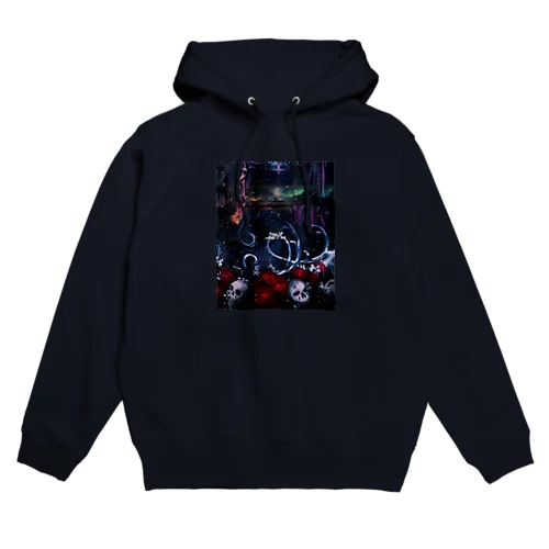 (縦長)Dark Gothic Hoodie