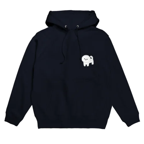 ビションフリーゼ もこふわ Hoodie