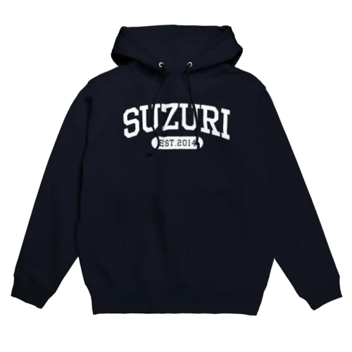 SUZURI University (White) Hoodie