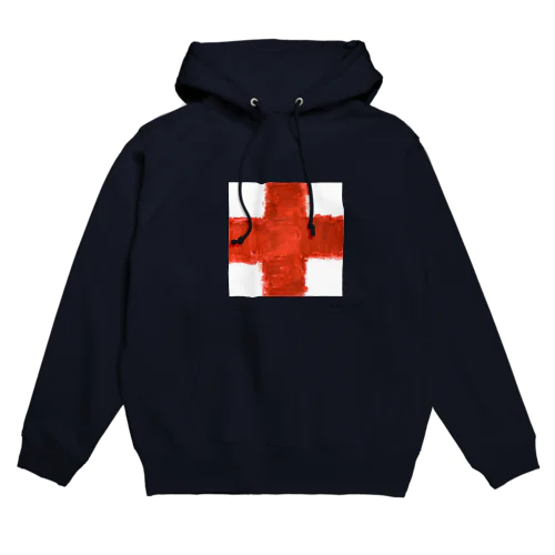 クロス(RED) Hoodie