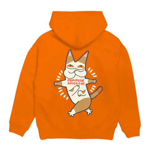 pumpkin spice cat Hoodie