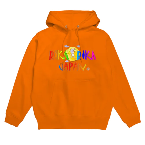 おーい！りっちゃん ねこちゃんとコウモリ君パーカー Hoodie