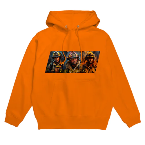 英雄の消防士たち Hoodie