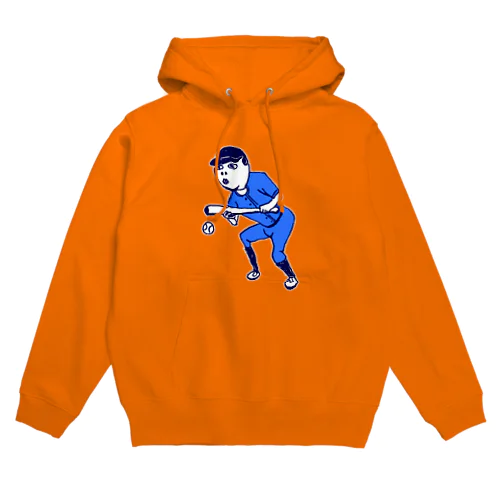 この夏おすすめ！野球デザイン「バント」＜文字なし＞（Tシャツ・パーカー・グッズ・ETC） Hoodie