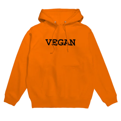 VEGANロゴ（黒） Hoodie