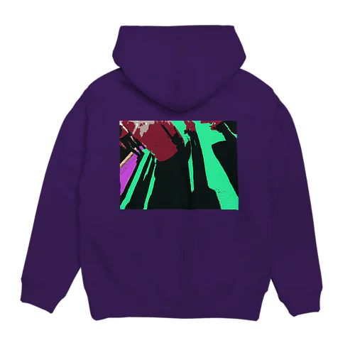 ３番線ホームの影 Hoodie