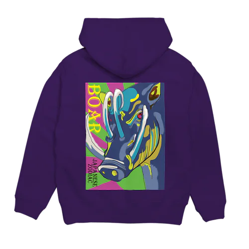 ZODIAC boar（亥） Hoodie