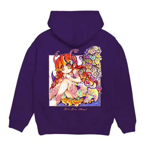 Guru Guru Akuma*（For Backprint） Hoodie