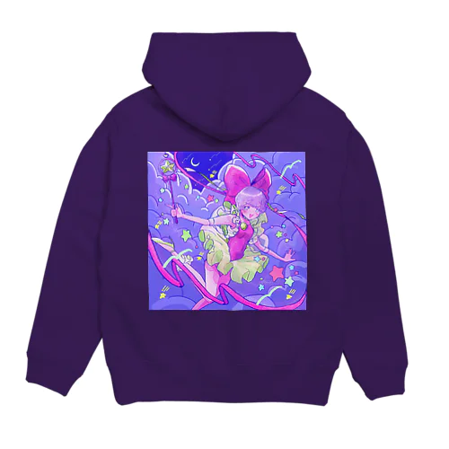 ららら 魔法少女 Hoodie