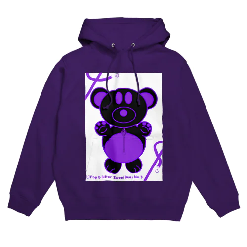 Pop & Bitter Sweet Bear No.3 Hoodie