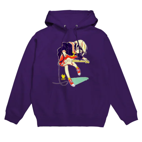 ストラトキャスター少女 Hoodie