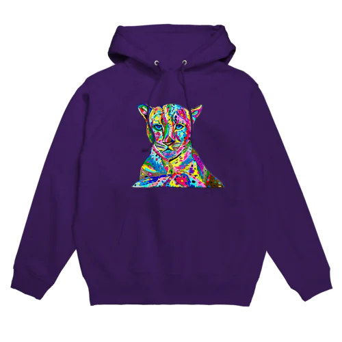 カラフルジャガー Hoodie