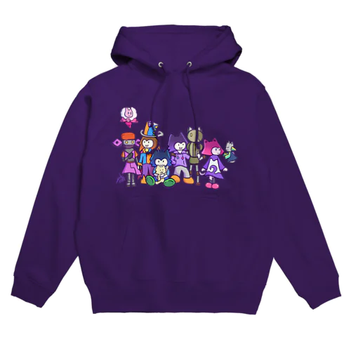 マシュパンキャラ大集合 Hoodie