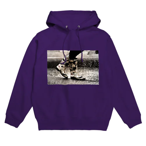 おしゃれ カジュアル レインブーツ Hoodie