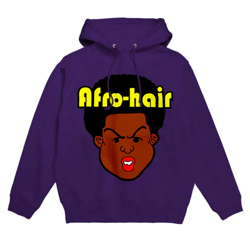 Afro-hair(アフロヘア） パーカー