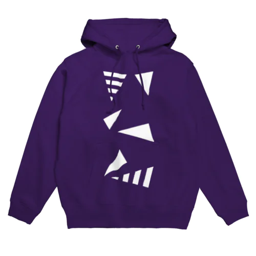 BJJ Triangles - 4 Stripes Hoodie