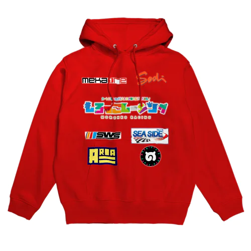 レーシングスーツレプリカ風 Hoodie