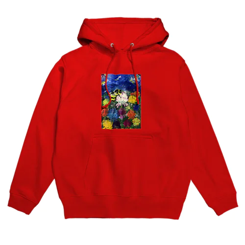 セイヨウオオマルハナバチとイロツメクサ Hoodie