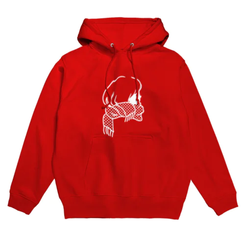 マフラーガール Hoodie