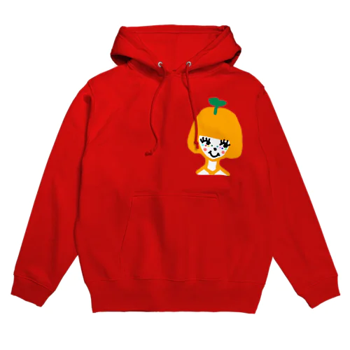 orange girl Hoodie