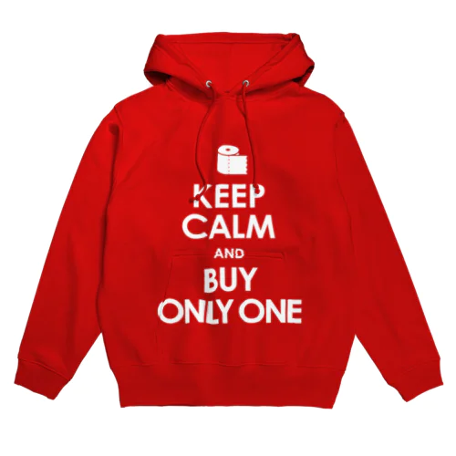 KEEP CALM and BUY ONLY ONE -COLOR- パーカー