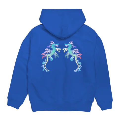 リーフィーシードラゴン　カラフル Hoodie