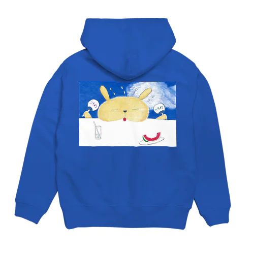 うさ太夏バテ2 Hoodie