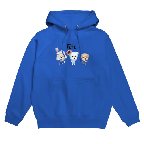 お祭りワンコ Hoodie