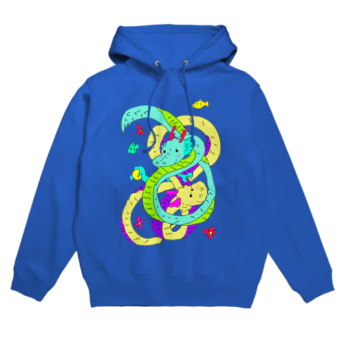 双龍図 Hoodie